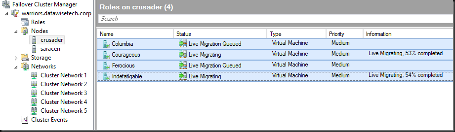 ConcurrentLiveMigrations