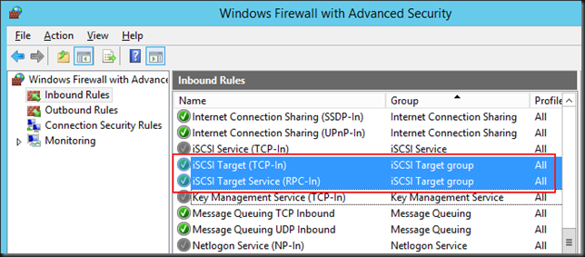 Iscsi windows server 2012 r2 настройка
