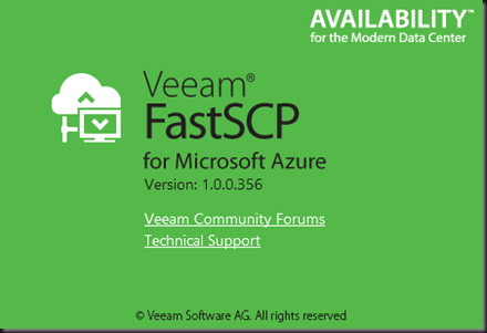 VeeamFastSCPforMicrosoftAzure