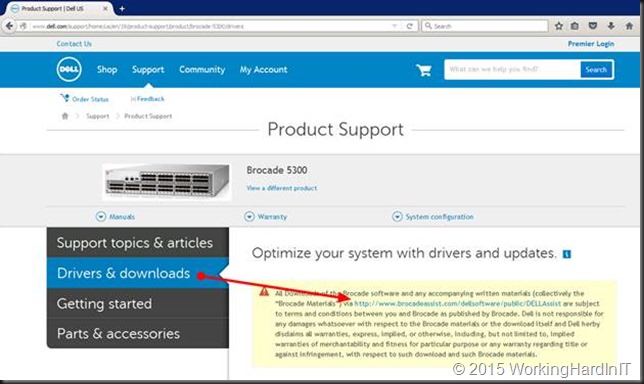 brocade san switch backup config