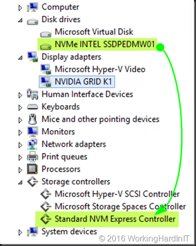 mass storage controller standard nvm express controller