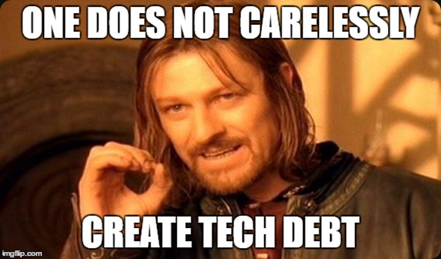 How tech debt happens