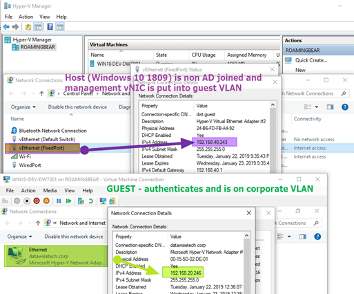 hyper v 2012 com port named pipe