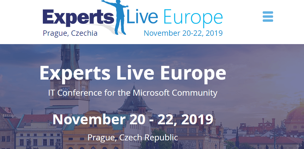 k from Experts Live Europe 2019