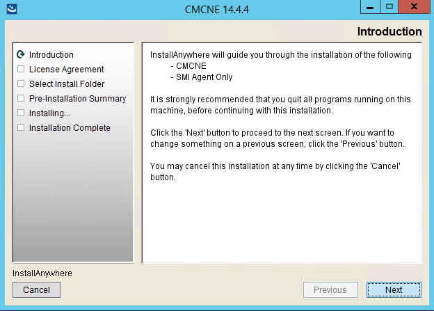 BNA 14.4.1 upgrade to DELLEMC CMCNE 14.4.4