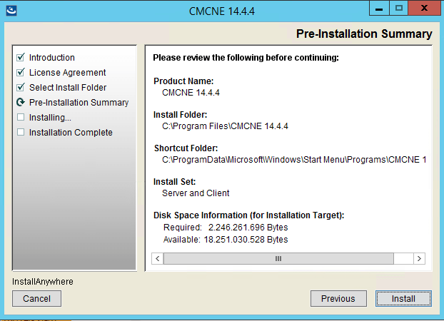 BNA 14.4.1 upgrade to DELLEMC CMCNE 14.4.4